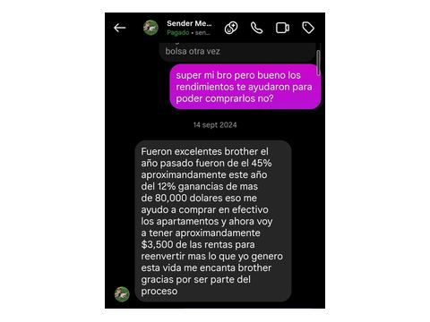 Resultado de Sender