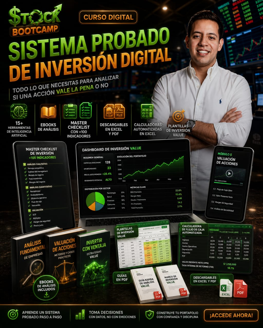 The Stock Market Method AI — Sistema Probado de Inversión Digital